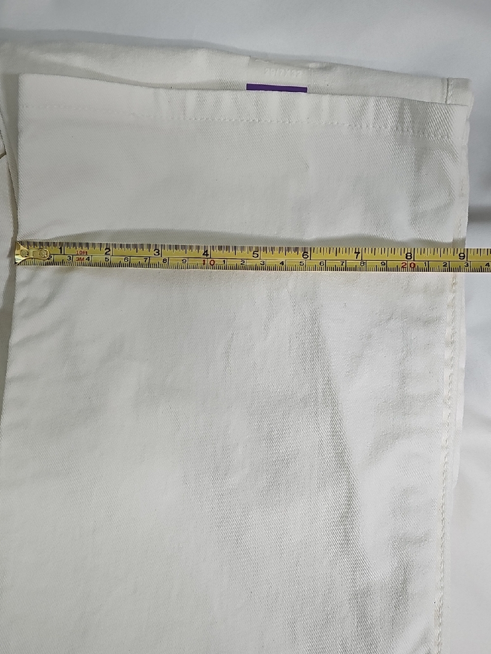 Wrangler Off White Denim Straight-Leg Jeans - Picture 5 of 5